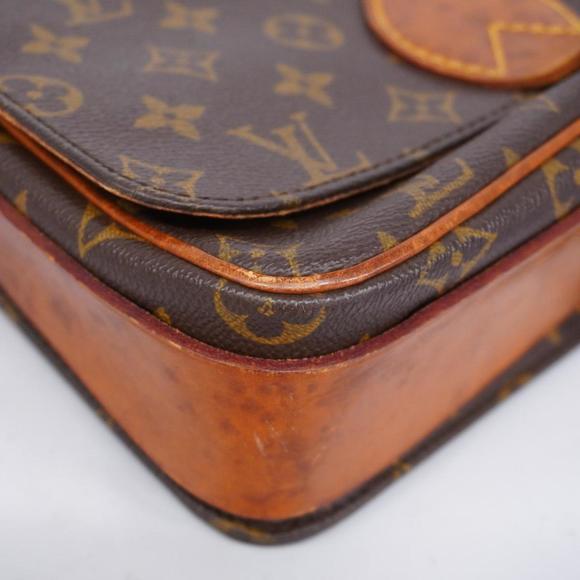 Louis Vuitton Shoulder Bag Monogram Cartesier GM M51252 Brown Ladies - Picture 6 of 16